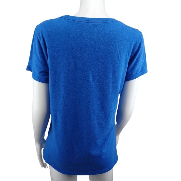 Fight For What You Beleive In Short Sleeve Blue Tshirt - Picture 3 of 6